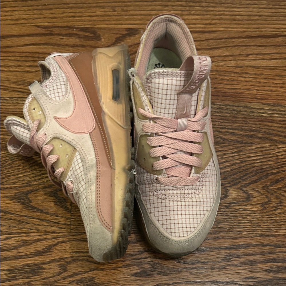 Nike Blush and Beige Sneakers